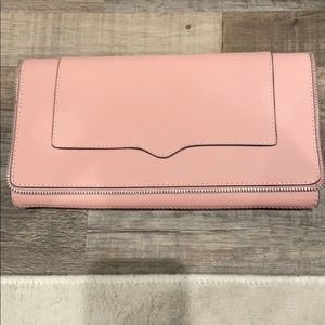 Rebecca Minkoff Rose Blush Pink clutch